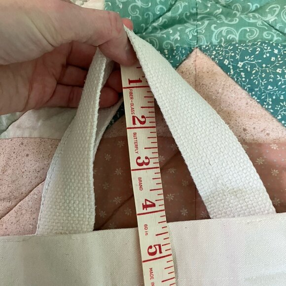 Vintage Nova Scotia Tote Bag Reusable Shopper Shoulder Bag Canvas Tartan - Picture 8 of 8